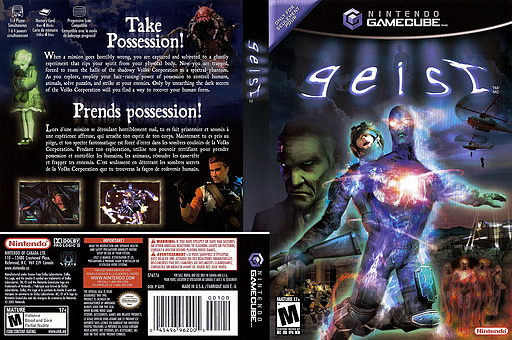 Geist GameCube cover (GITE01)
