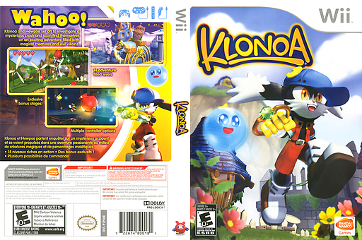 Klonoa Wii cover (R96EAF)