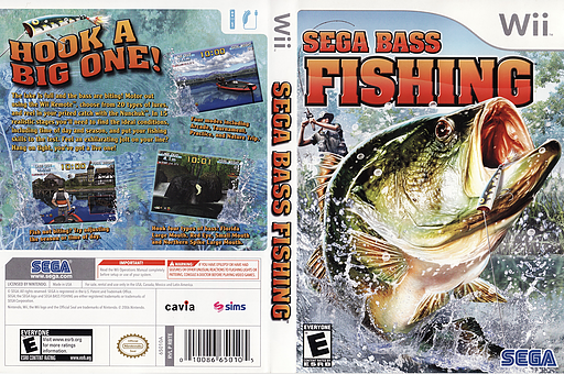 Sega Bass Fishing Wii cover (RBTE8P)