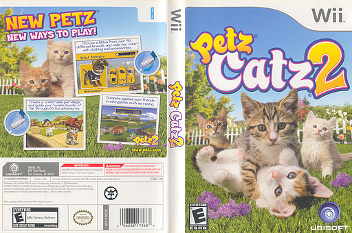 Petz Catz 2 Wii cover (RC3E41)