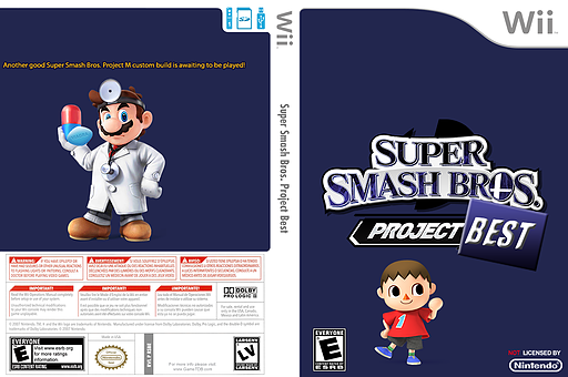 Super Smash Bros. Project Best CUSTOM cover (RSBE36)