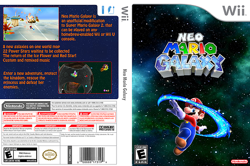 Neo Mario Galaxy CUSTOM cover (SB4E02)