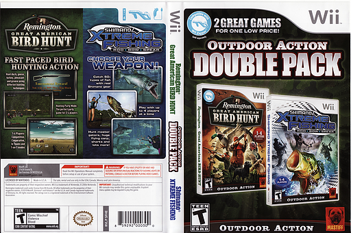Outdoor Action Double Pack Wii cover (SFHEFP)