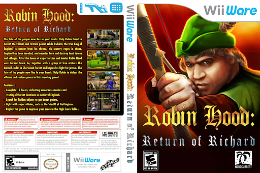 Robin Hood - The Return of Richard WiiWare cover (WRRE)