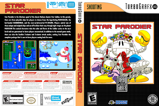 Star Parodier VC-PCE cover (QAWN)