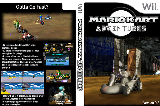Mario Kart Adventures CUSTOM cover (RMCE73)