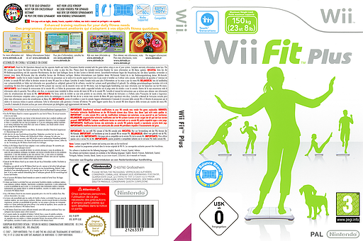 Wii Fit Plus Wii cover (RFPP01)