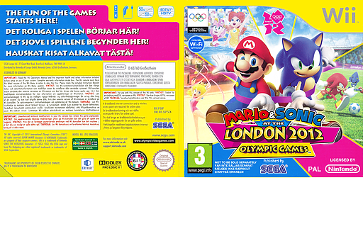 Mario & Sonic at the London 2012 Olympic Games Wii cover (SIIP8P)