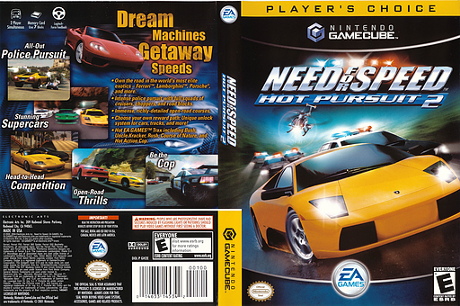 Need for Speed: Hot Pursuit 2 GameCube cover (GH2E69)