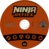 Ninja Reflex Wii disc (RNZP69)