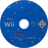 Legend of Sayuki Wii disc (RSZPGT)