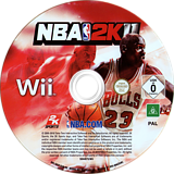 NBA 2K11 Wii disc (SB5P54)