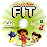 Nickelodeon Fit Wii disc (SNKX54)