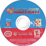 Disney Sports Football GameCube disc (GDWEA4)