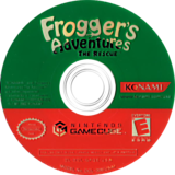 Frogger's Adventures: The Rescue GameCube disc (GFQEA4)