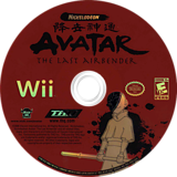 Avatar: The Last Airbender Wii disc (RLVE78)
