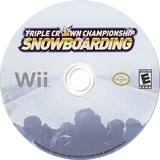 Triple Crown Championship Snowboarding Wii disc (S3CENR)