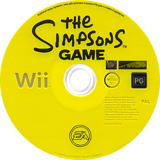 The Simpsons Game Wii disc (RSNP69)