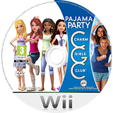 Charm Girls Club: Pyjama Party Wii disc (R7IP69)