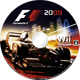 F1 2009 Wii disc (R9FJ36)