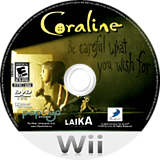Coraline Wii disc (RKLEG9)