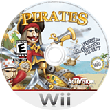 Pirates: Hunt for Blackbeard's Booty Wii disc (RP7E52)