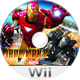Iron Man 2 Wii disc (S2IE8P)