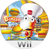 Burger Bot Wii disc (SB8EQH)