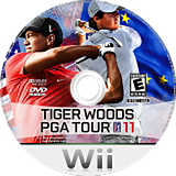 Tiger Woods PGA Tour 11 Wii disc (STWE69)