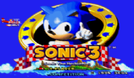 Sonic The Hedgehog 3 VC-MD cover (MBME)