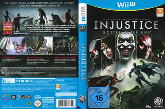 Injustice: Götter Unter Uns WiiU cover (AJSPWR)