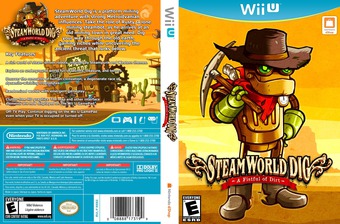 SteamWorld Dig eShop cover (ADGE)
