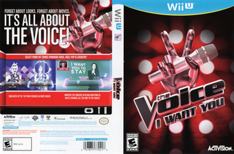 The Voice: I Want You WiiU cover (AVCE52)