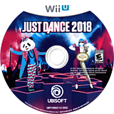 Just Dance 2018 WiiU disc (BJ8E41)