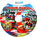 Paper Mario: Color Splash WiiU disc (CNFE01)